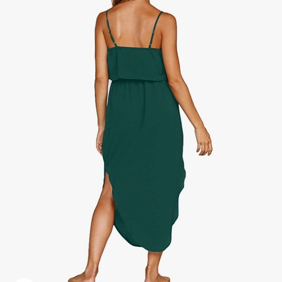 NEW! Green MIDI Dress - Picture 2 of 3